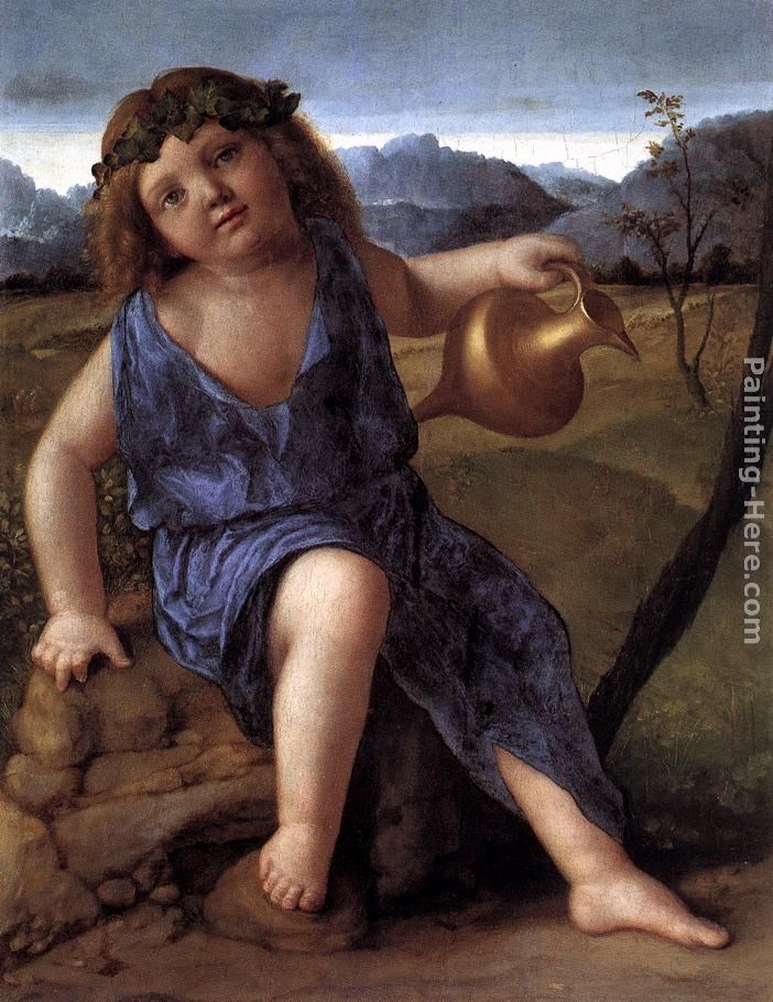 Giovanni Bellini Young Bacchus